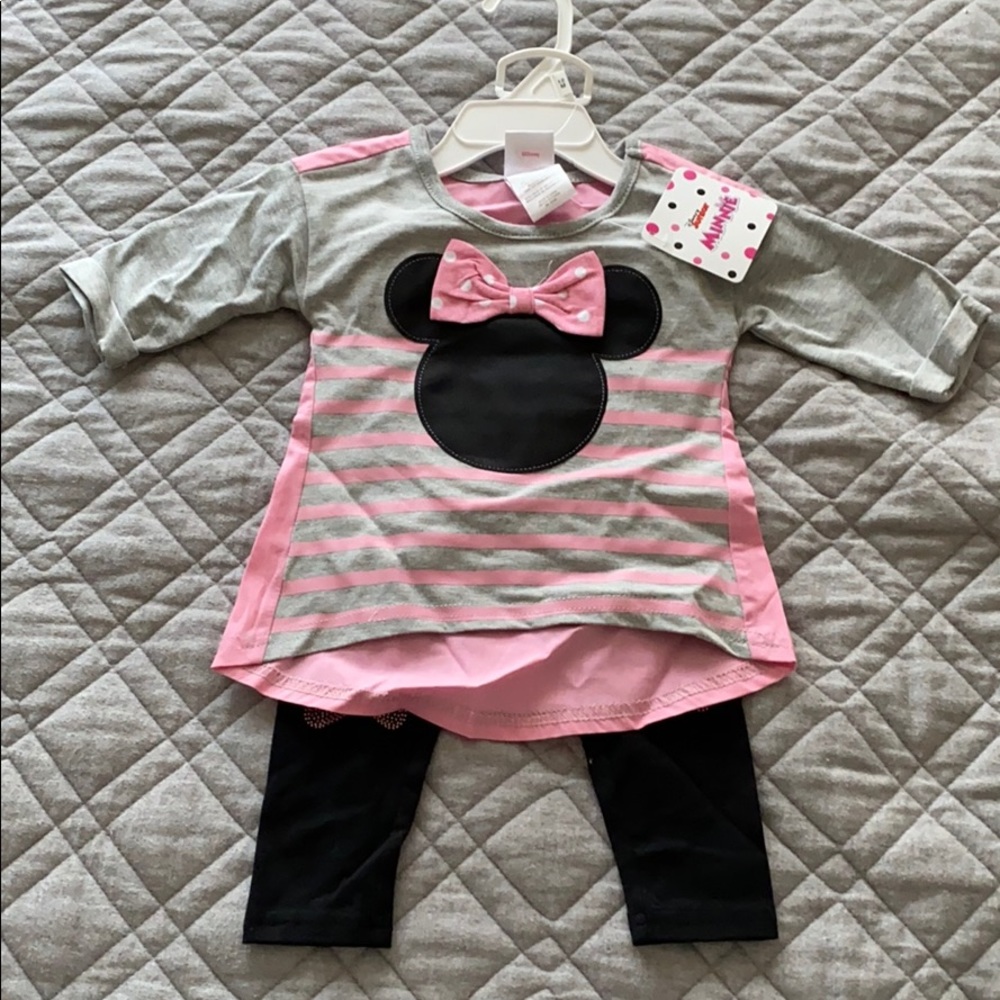 Disney Junior Minnie Mouse Leggings Set